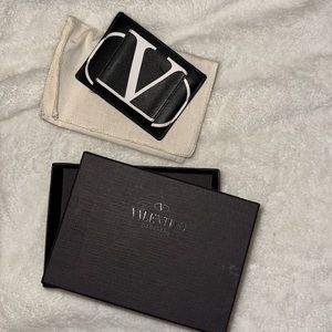 Valentino Garavani Atelier leather wallet/ card holder